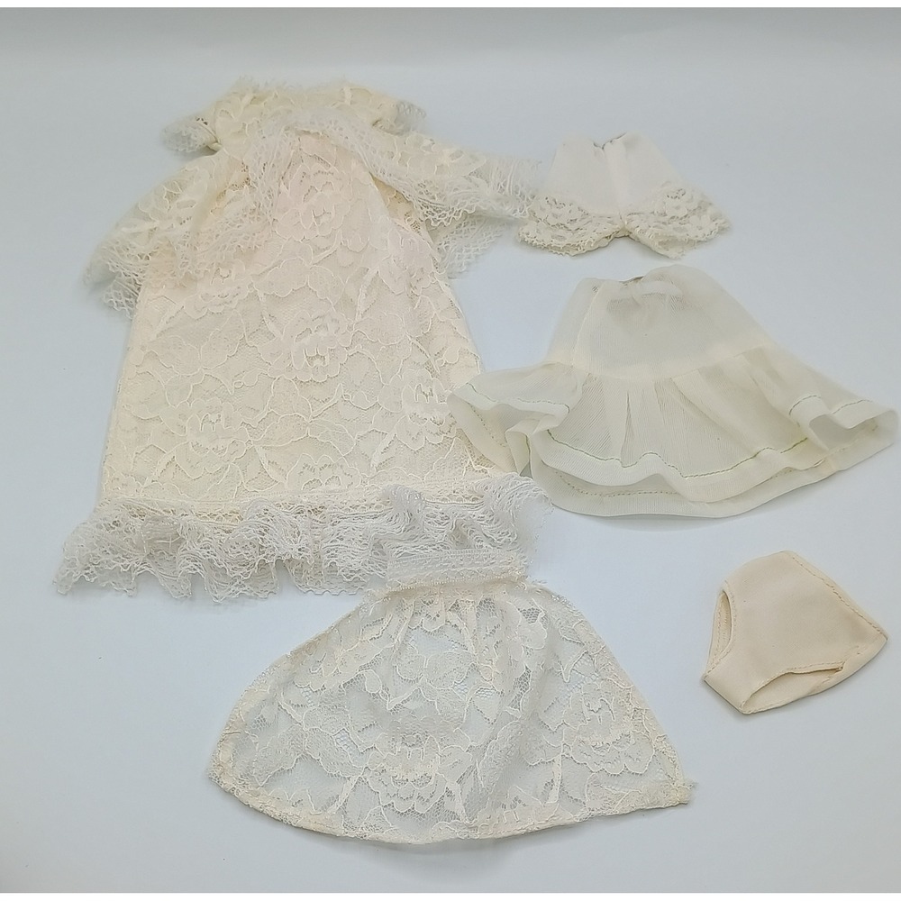 Vintage Barbie Wedding Dress Set